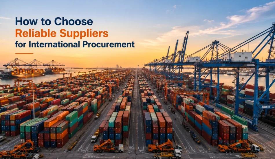 How to Choose Reliable Suppliers for International Procurement | AGTP Group