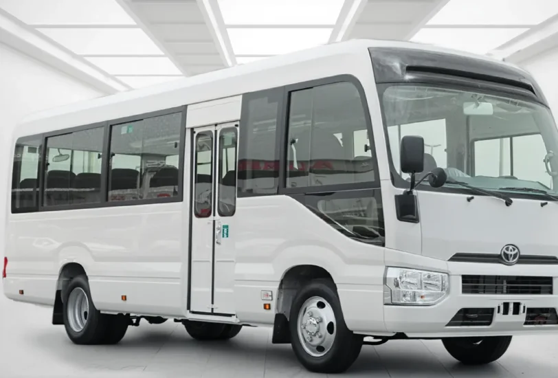 Toyota Coaster Hi Roof 23S 4.0L 2025 Export from Dubai to Africa