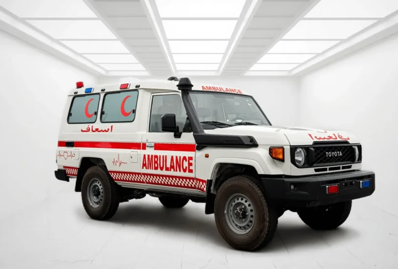 Toyota Land Cruiser 78 4.0L Ambulance 2026 Export Dubai to Africa