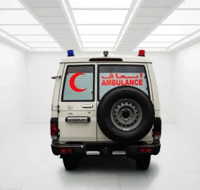 Toyota Land Cruiser 78 4.0L Ambulance 2026 Export from Dubai to Africa