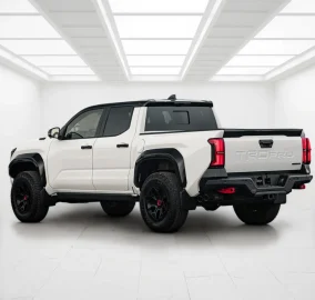 Toyota Tacoma TRD PRO I-FORCE MAX White 2025 Exporting from Dubai to Africa